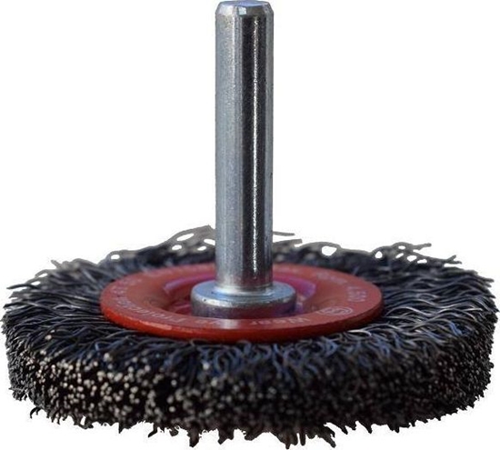 Picture of Abraboro Szczotka tarczowa 50x8 mm ABRABORO - drut falisty, trzpie