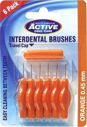 Attēls no Active Oral Care Active Oral Care Czyciki do przestrzeni midzy zbowych 0.45 mm 6 sztuk