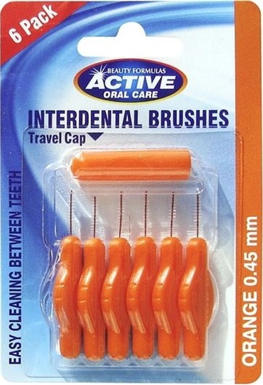Picture of Active Oral Care Active Oral Care Czyciki do przestrzeni midzy zbowych 0.45 mm 6 sztuk
