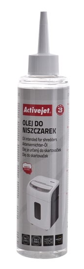 Picture of Activejet ASO-250 Shredder Oil 250ml