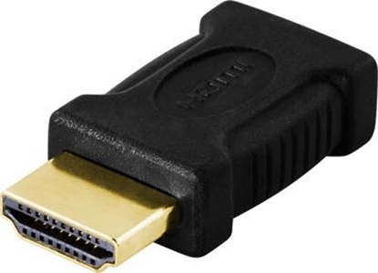 Attēls no Adapter AV Deltaco HDMI Mini - HDMI czarny