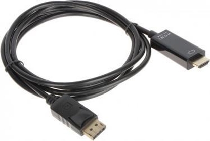 Attēls no Adapter AV DisplayPort - HDMI czarny (DP-W/HDMI-W-1.8M)