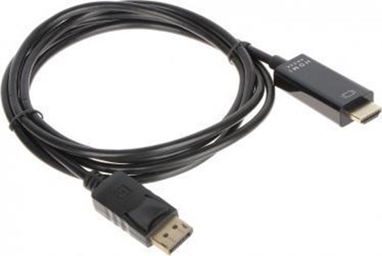 Picture of Adapter AV DisplayPort - HDMI czarny (DP-W/HDMI-W-1.8M)