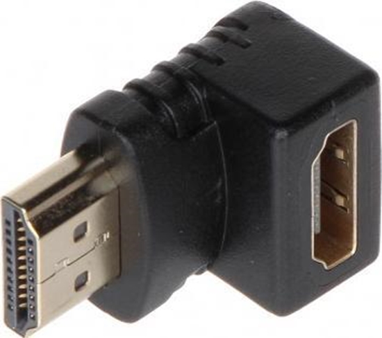Picture of Adapter AV HDMI - HDMI czarny (HDMI-KS)