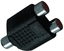 Изображение Adapter AV LechPol RCA (Cinch) - RCA (Cinch) x2 czarny (ZLA0306)
