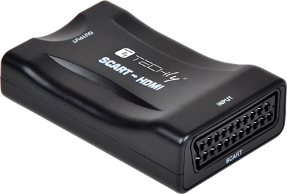Attēls no Adapter AV Techly Scart - HDMI czarny (IDATA SCART-HDMI3)