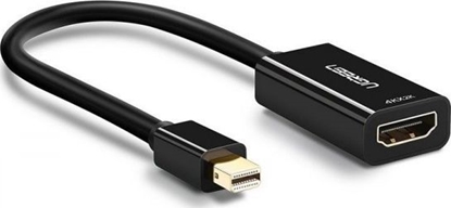 Attēls no Adapter AV Ugreen DisplayPort Mini - HDMI czarny (40360)