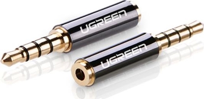 Attēls no Adapter AV Ugreen Jack 2.5mm - Jack 3.5mm czarny (20502)