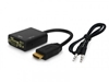 Изображение Adapter HDMI (M) - VGA (F) z audio, CL-23