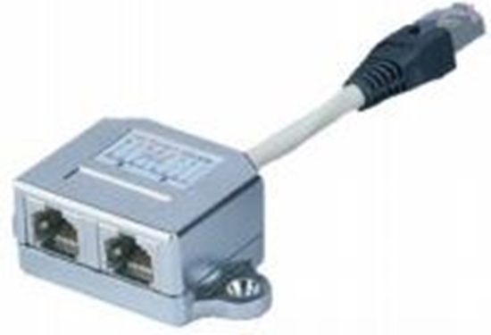 Picture of Adapter RJ45 na kablu / 2x gniazdo RJ45 kat.5e (AT-AG CX2)