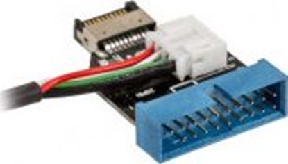 Attēls no Adapter USB Akasa 3.1 to 3.0 USB - USB Czarny  (ZUUS-364)