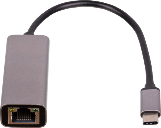 Picture of Adapter USB Akyga USB-C - RJ45 Szary  (AK-AD-65)