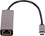 Attēls no Adapter USB Akyga USB-C - RJ45 Szary  (AK-AD-65)