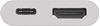 Изображение Stacja/replikator Goobay USB-C - HDMI + USB-C Biały  (62110)