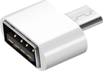 Attēls no Adapter USB Hertz AK53B microUSB - USB Biały  (2092-uniw)
