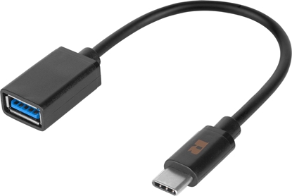 Изображение Adapter USB LechPol USB-C - USB Czarny  (RB-6007-015-B)