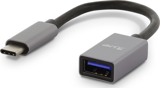 Picture of Adapter USB LMP USB-C - USB Szary  (LMP-USBC-USBA-SG)