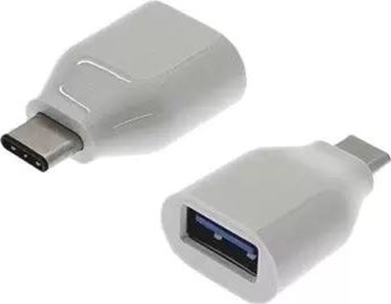 Picture of Adapter USB Mcab USB-C - USB Biały  (2200038)