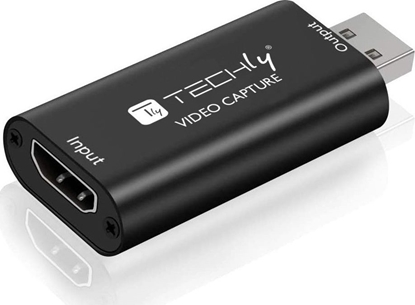 Изображение Adapter USB Techly USB - HDMI Czarny  (I-USB-VIDEO-1080TY)