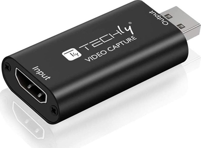 Attēls no Adapter USB Techly USB - HDMI Czarny  (I-USB-VIDEO-1080TY)