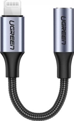Attēls no Adapter USB Ugreen US211 Lightning - Jack 3.5mm Czarny  (30756)