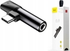 Picture of Adapteris Baseus L41 USB-C to Mini Jack 3.5mm + USB-C 