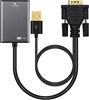 Picture of Adapter AV MicroConnect D-Sub (VGA) - HDMI + USB-A czarny (VGAHDMI)