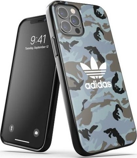 Picture of Adidas Adidas OR SnapCase Camo iPhone 12/12 Pro niebiesko/czarny 43702