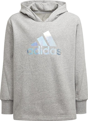 Picture of Adidas Bluza adidas G M Hoodie girls H57219 H57219 szary 170 cm