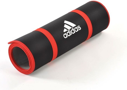 Attēls no Adidas Mata treningowa ADMT-12235 183 cm x 61 cm x 1 cm czarno-czerwony