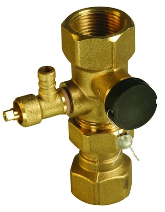 Изображение Afriso Szybkozcze ASK do naczynia wzbiorczego z zaworem rewizyjnym 2x3/4" GW - 77924