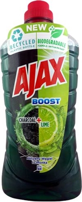 Attēls no Ajax Ajax Płyn uniwersalny Boost Charcoal+Lime 1L uniwersalny