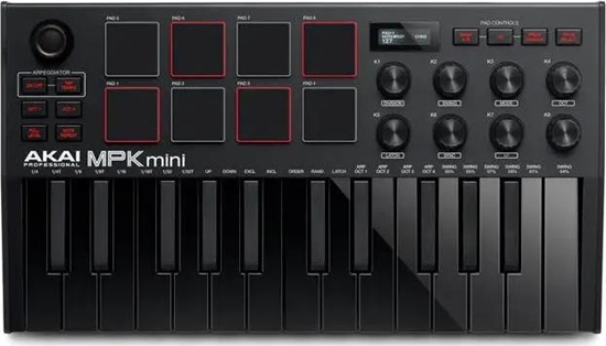 Picture of Akai Mini klawiatura sterujca czarna