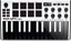 Picture of Akai MPK MINI MK3 WHITE - Klawiatura Sterujca USB