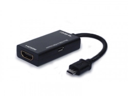 Picture of Aktywny adapter MHL micro USB 5 pin - HDMI AF, CL-32