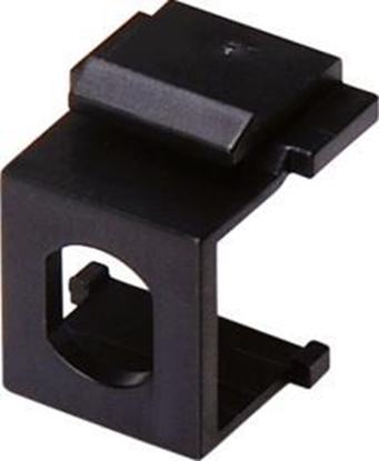Picture of Alantec Adapter mocowania typu keystone pod adapter ST simplex, kolor czarny ALANTEC - ALANTEC