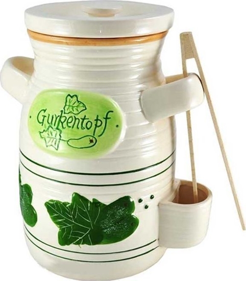 Изображение Alpenburg SÓJ CERAMICZNY DO OGÓRKÓW 2L+ SZCZYPCE