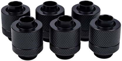 Picture of Alphacool Adapter 1/4" - 13/10mm, 6-pack (17228)