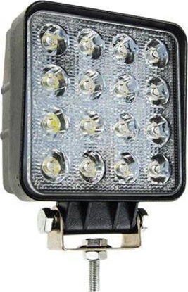 Picture of AMiO Lampa robocza 16x LED kwadratowa 9-60V
