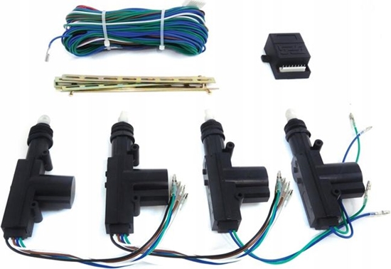 Picture of AMiO Zamek centralny 2M2 (2 Master / 2 slave) / lub do montau jako 1M3 (1 master / 3 slave) uniwersalny