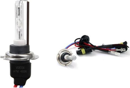 Picture of AMiO arówka ksenonowa, arnik xenon H7M 4300K metal