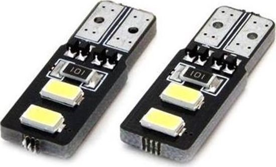 Picture of AMiO arówki LED CANBUS 4SMD 5730 T10 (W5W) White
