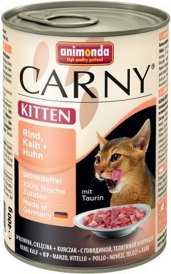 Изображение Animonda CARNY Kitten Cielcina i kurczak 400g