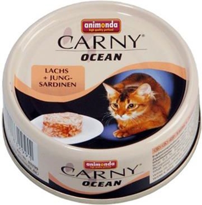 Изображение Animonda Carny OCEAN z ososiem i modymi sardynkami 80g