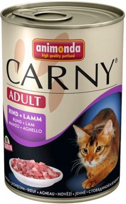 Изображение Animonda CARNY Wolowina, Jagnicina 400g
