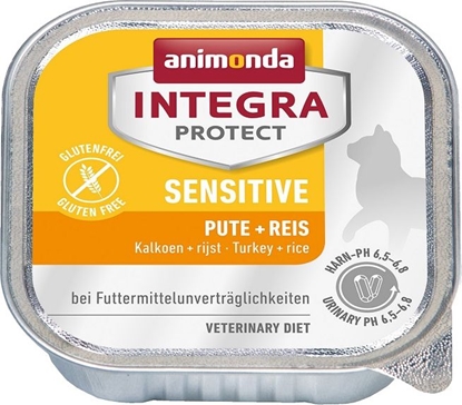 Изображение Animonda Integra Sensitive tacka dla kota indyk + ry 100g