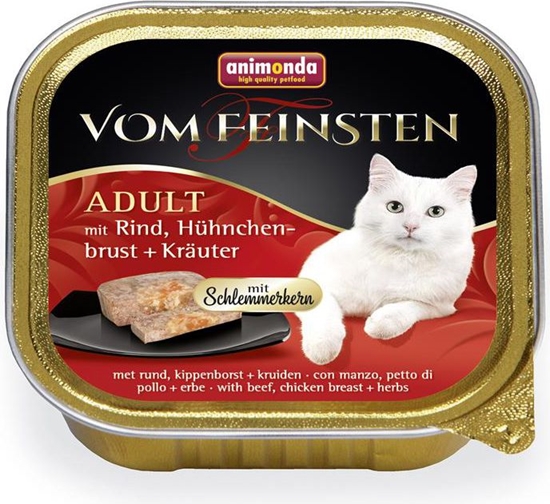 Изображение Animonda vom Feinsten Adult z nadzieniem Woowina, pier z kurczaka i zioa 100g