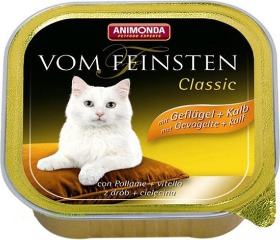 Изображение Animonda Vom Feinsten Classic drób/cielcina 100g