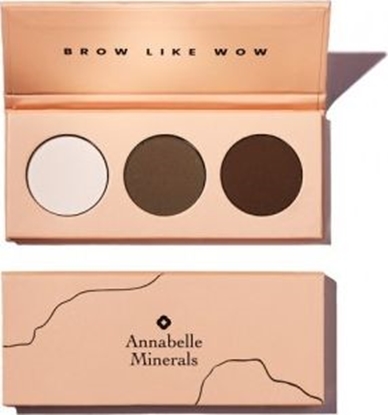 Picture of Annabelle Minerals Paleta cieni do brwi BROW LIKE WOW - 3x1,3g