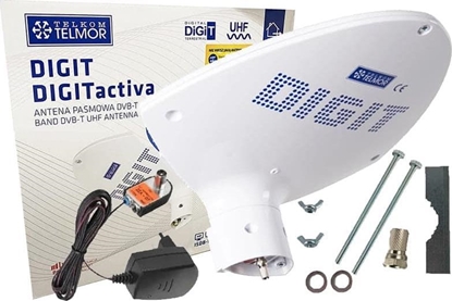 Attēls no Antena RTV Telkom-Telmor Antena TV naziemnej cyfrowej DIGIT ACTIVA biaa TELMOR